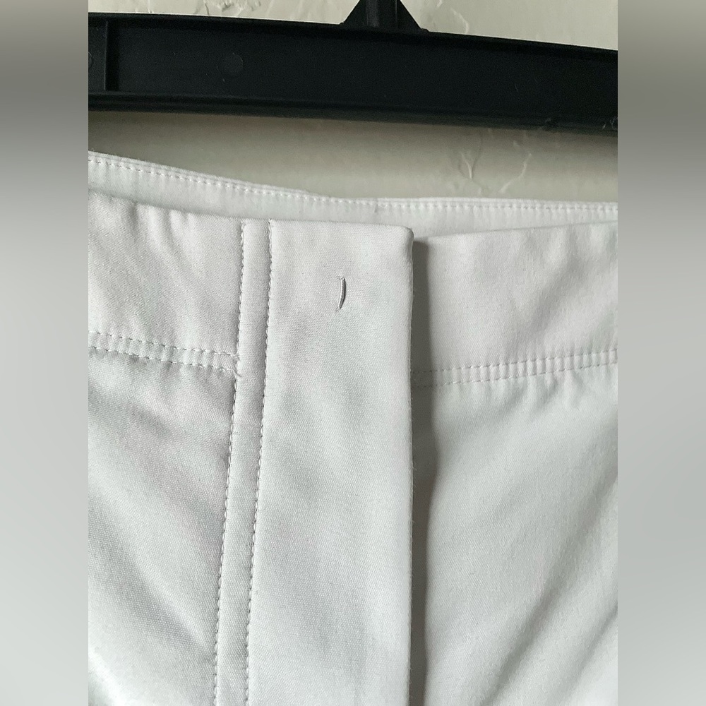Helmut Lang White Slit Hem Trousers | 6 - Picture 4 of 9